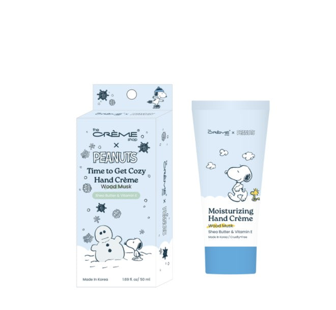 [The Crème Shop] Peanuts Moisturizing Hand Creme (3 types)