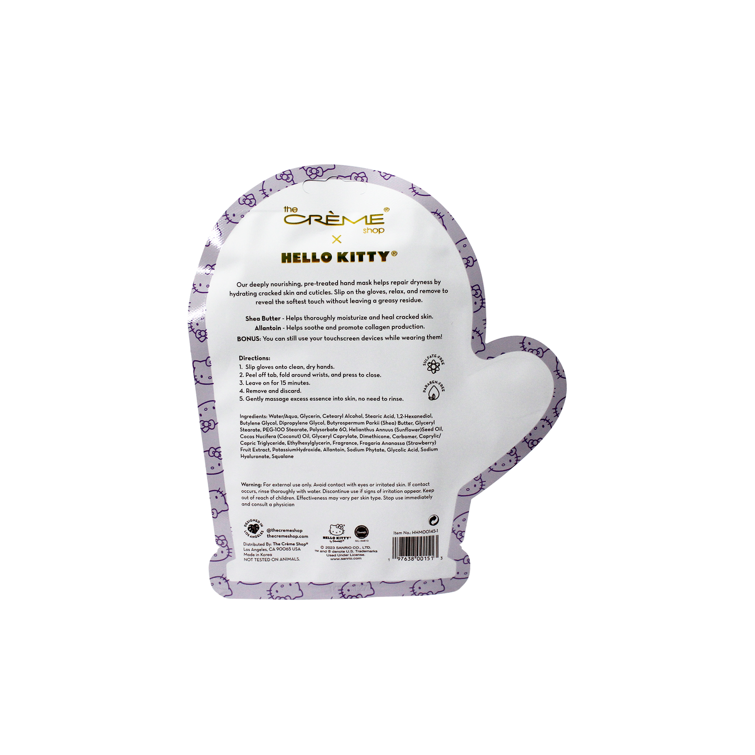 [The Crème Shop] Hello Kitty Deep Hand Mask 