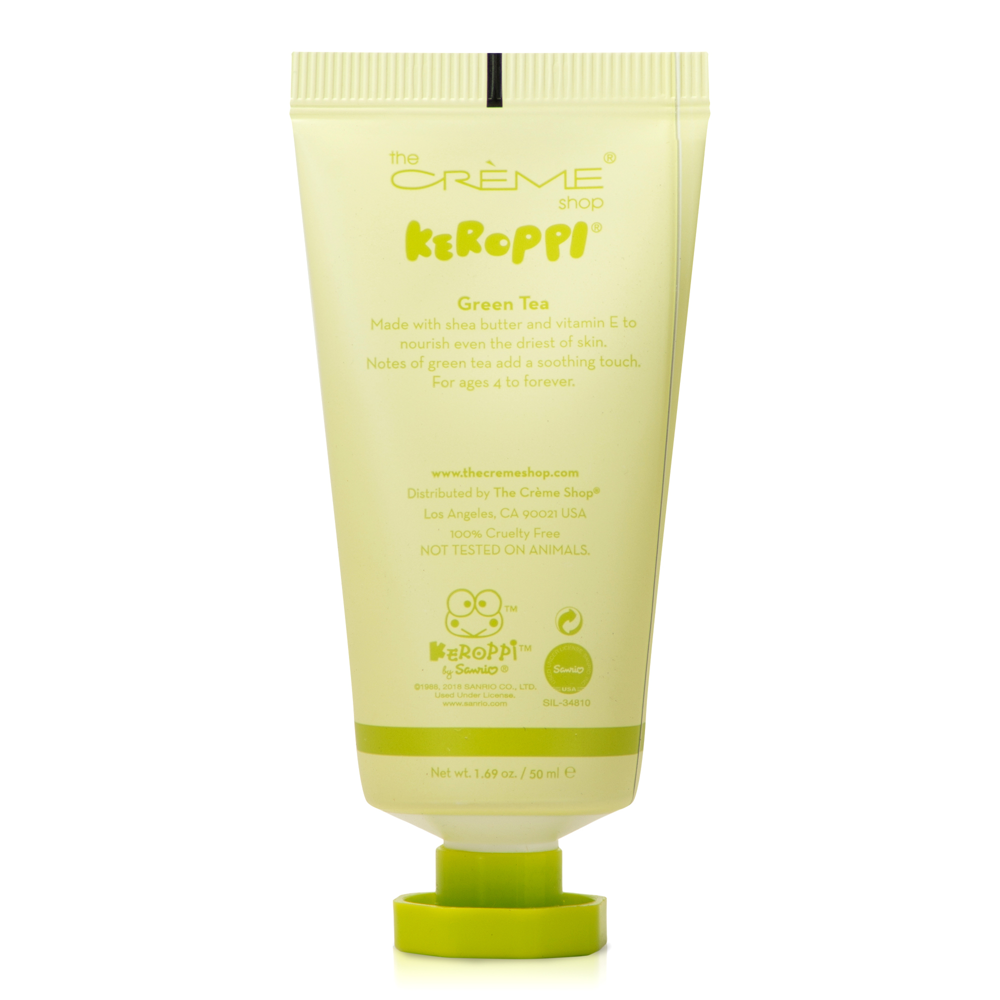 [The Crème Shop] Keroppi Hand Cream #Green Tea