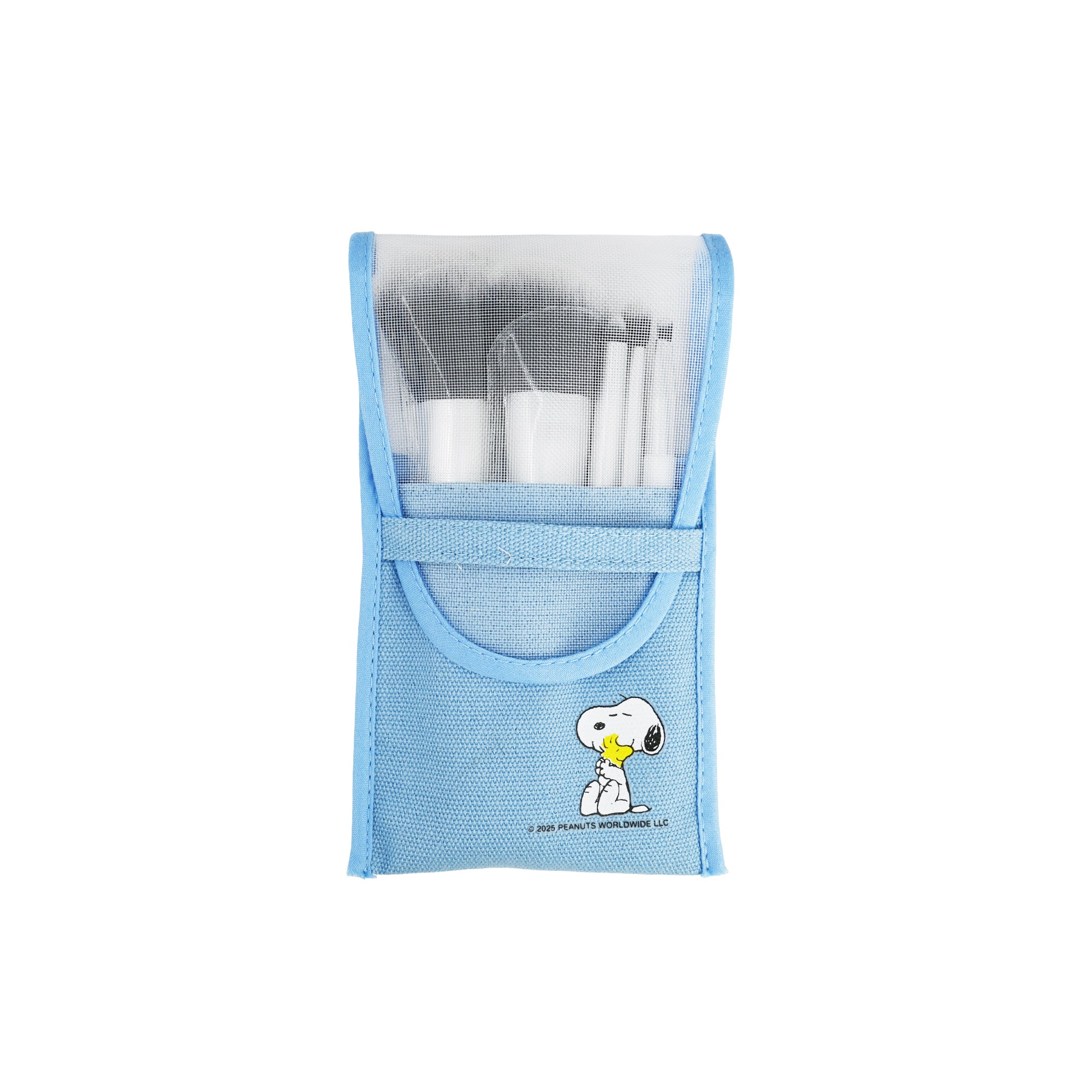 [The Crème Shop] Peanuts Mini Travel Brush Set #Chill Out (6PC)