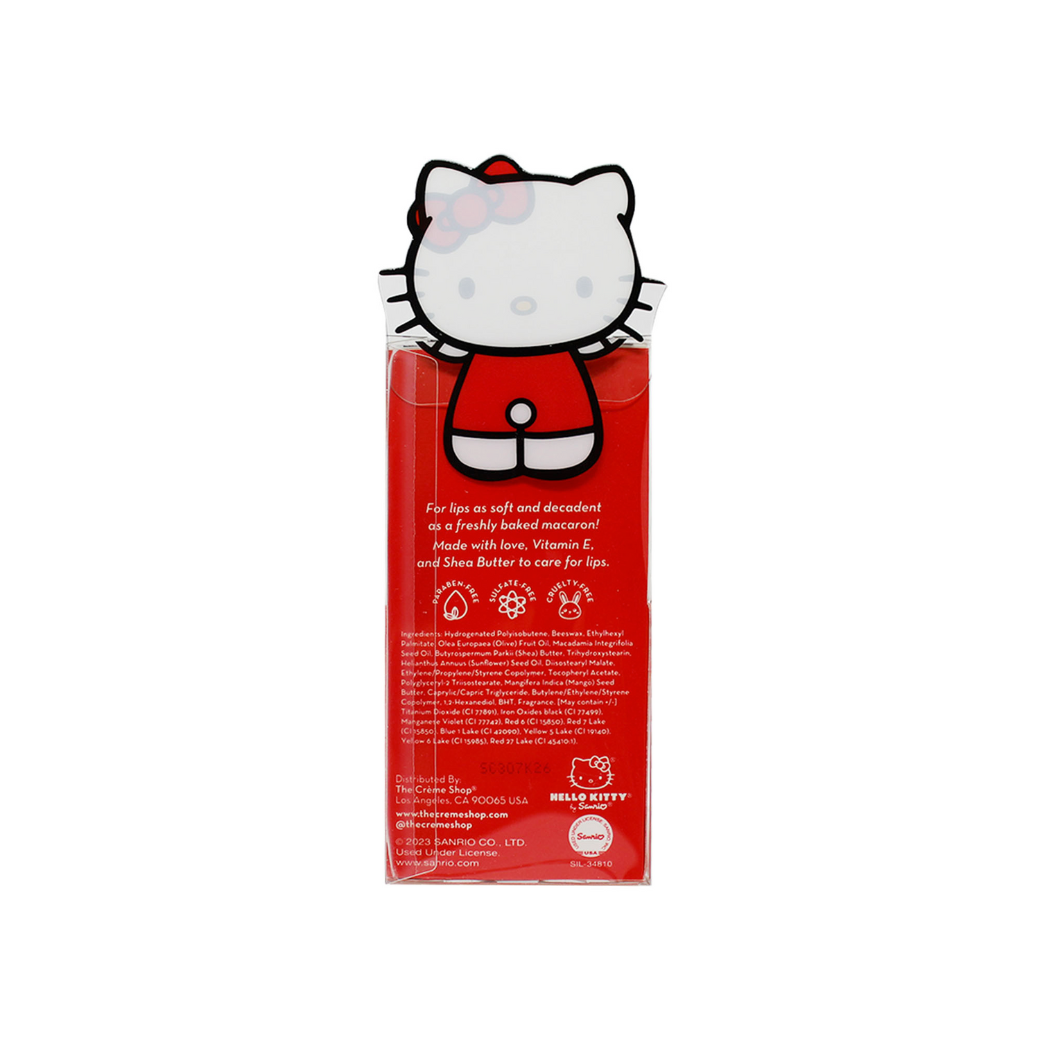 [The Crème Shop] Hello Kitty Macaron Lip Balm 