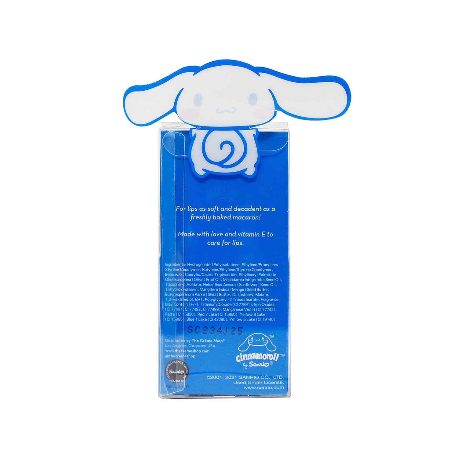 [The Crème Shop] Cinnamoroll Macaron Lip Balm 