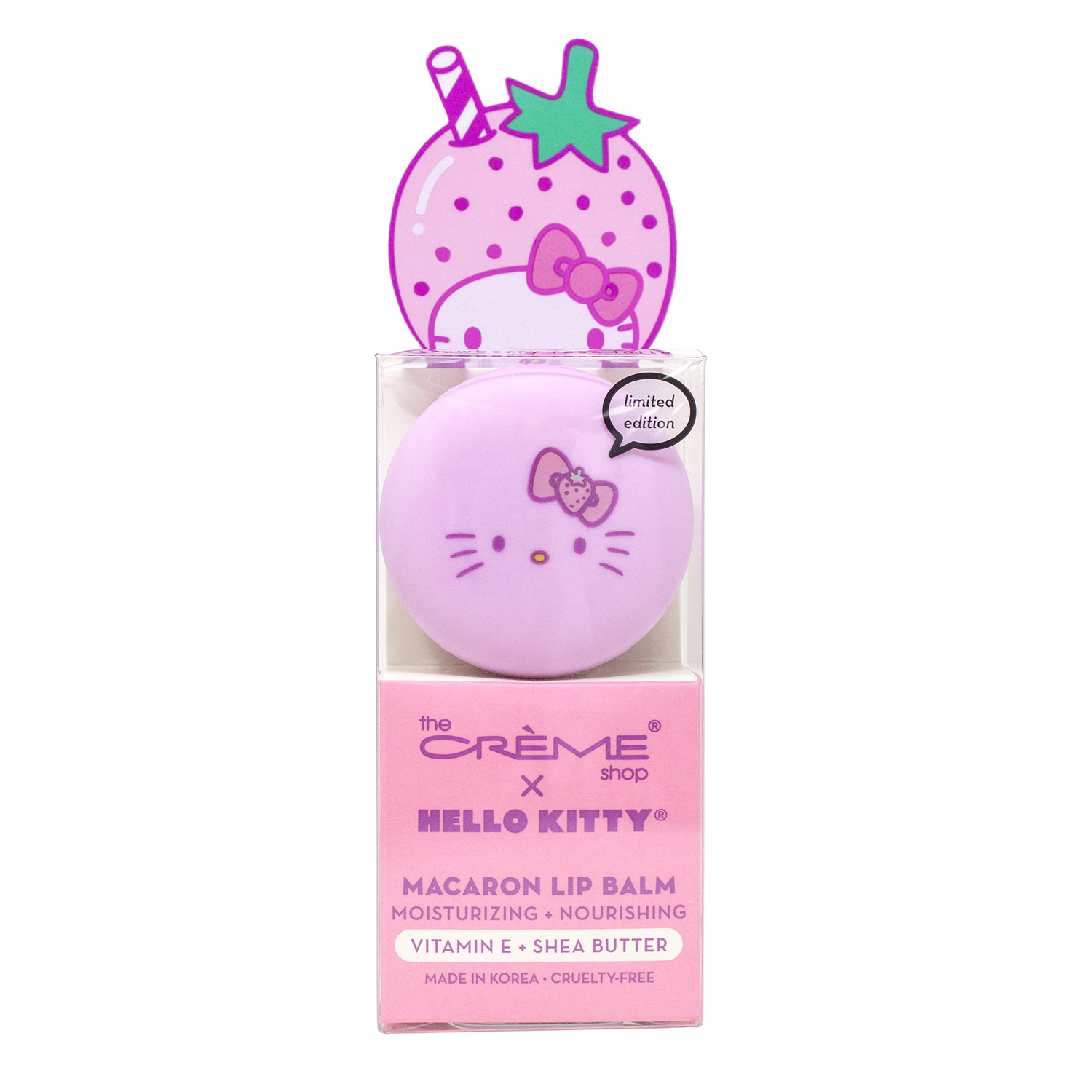 [The Crème Shop] Hello Kitty Macaron Lip Balm 
