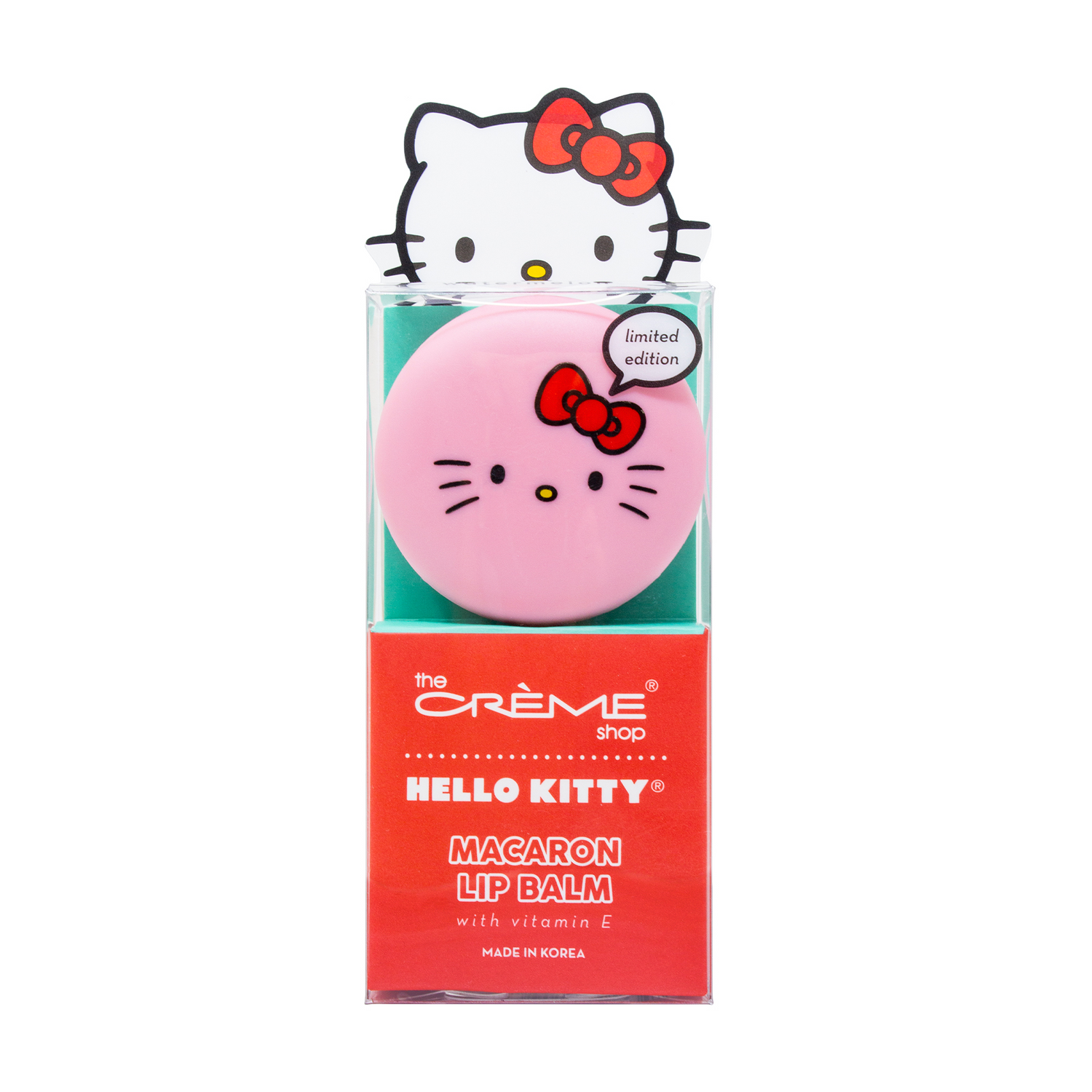 [The Crème Shop] Hello Kitty Macaron Lip Balm 