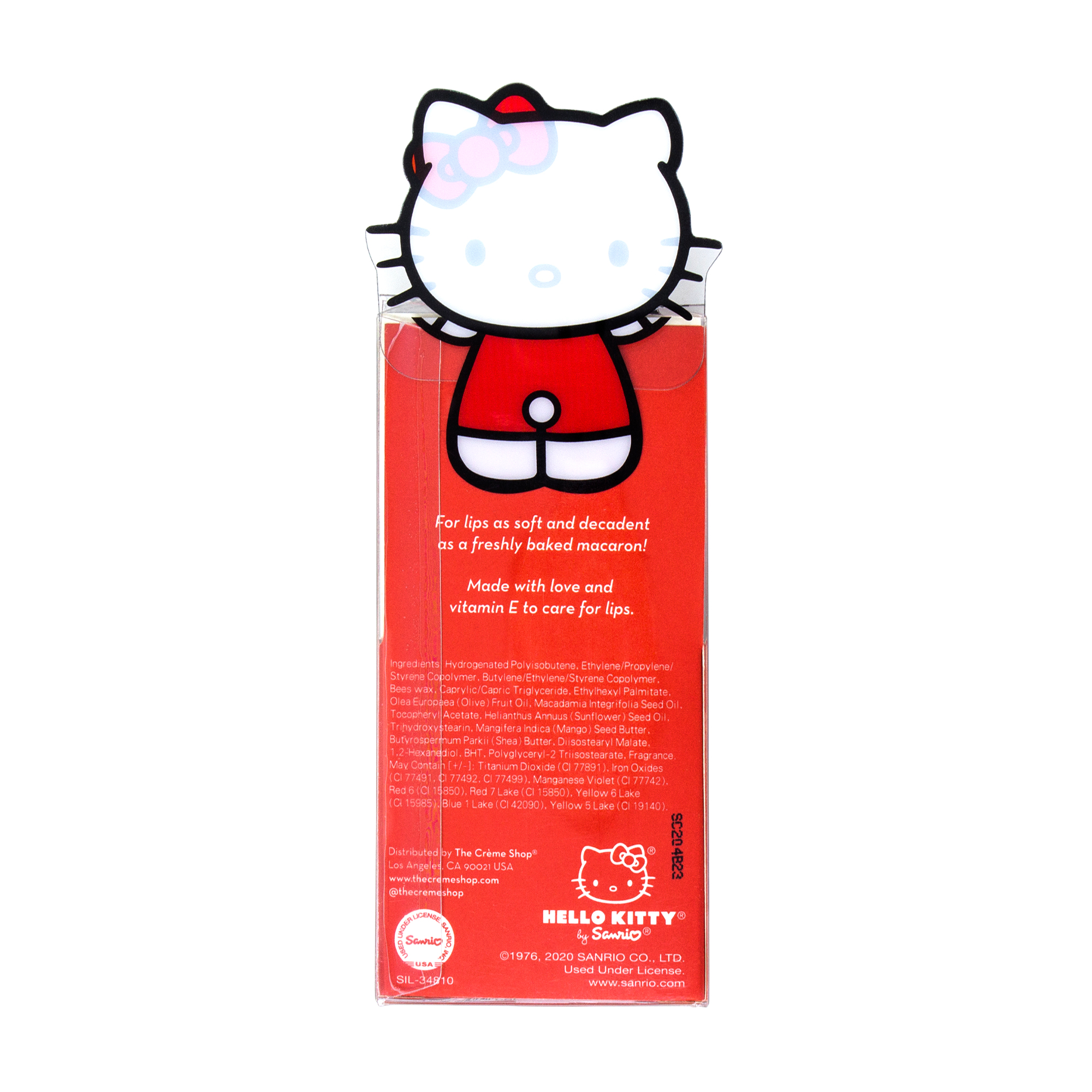 [The Crème Shop] Hello Kitty Macaron Lip Balm #Watermelon