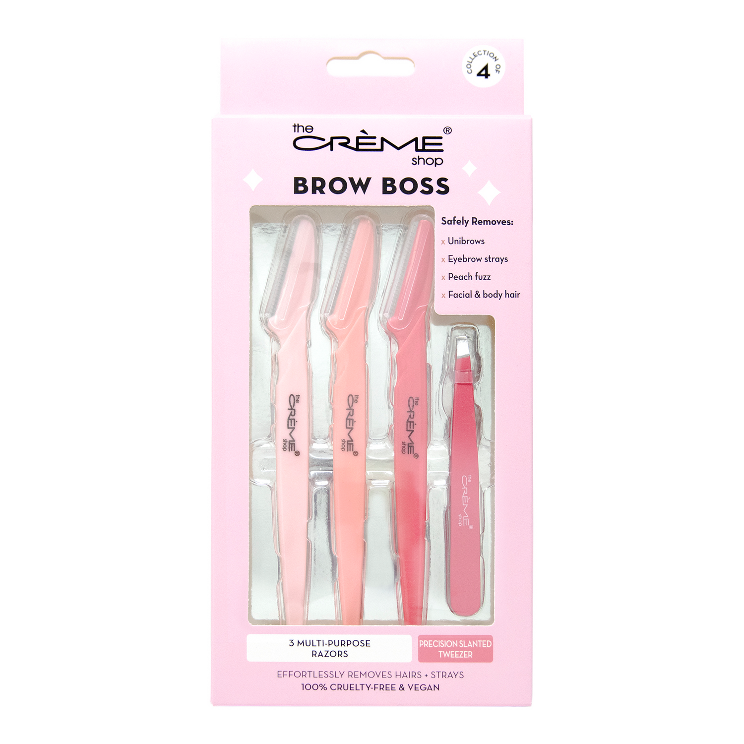 [The Crème Shop] Brow Boss Multi-Purpose Razors