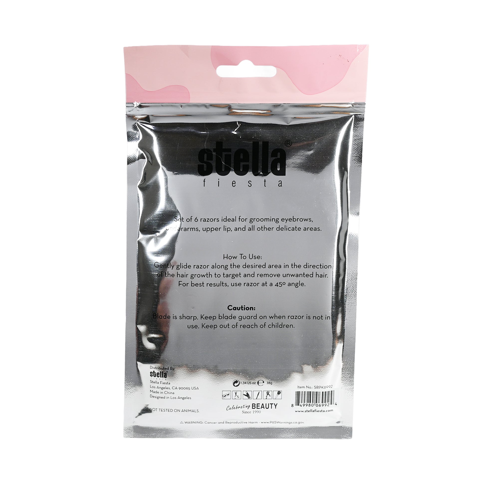 [The Crème Shop] Stella Pink Razors (6ea)
