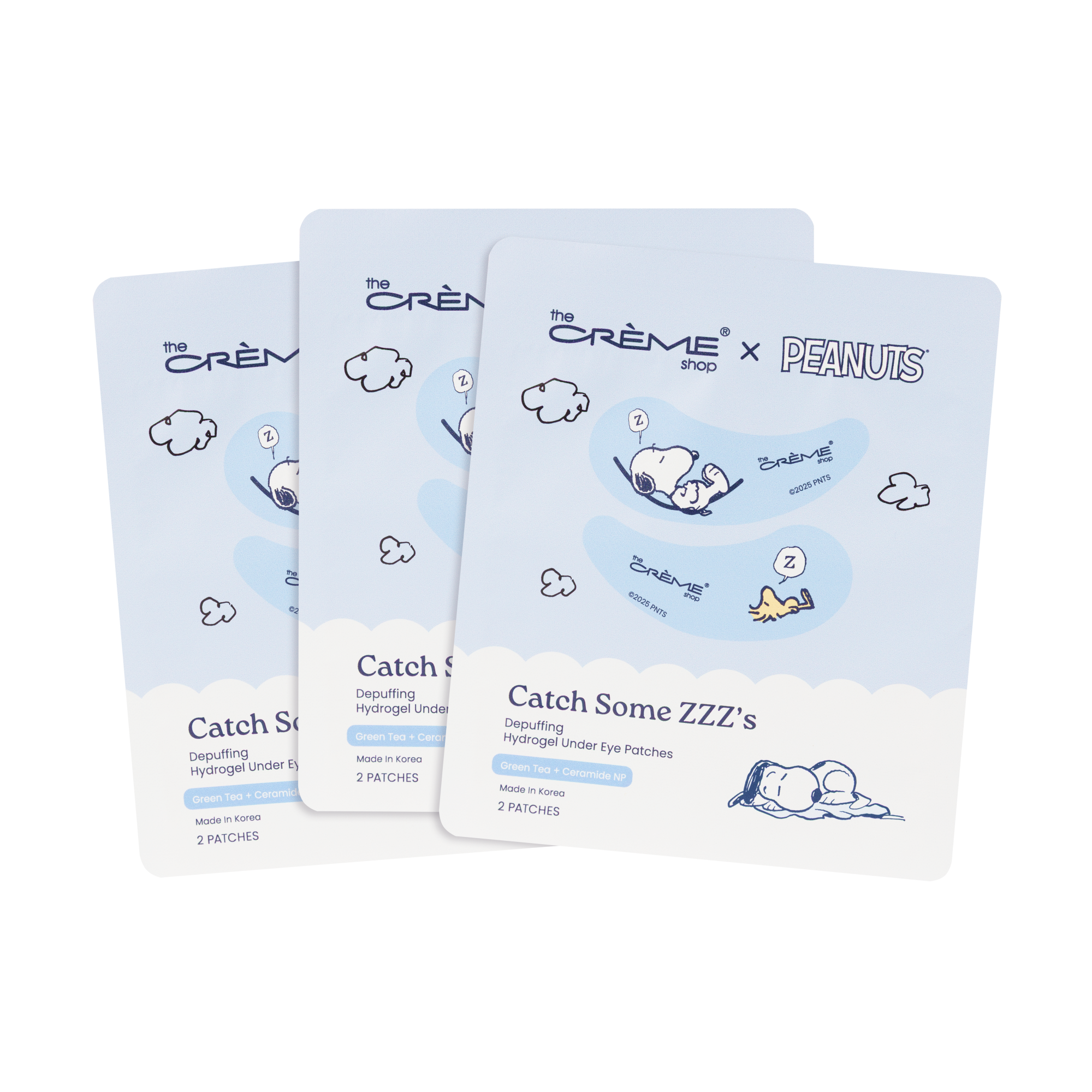 [The Crème Shop] Peanuts Hydrogel Eye Patches #Catch Some ZZZ's (3ea)