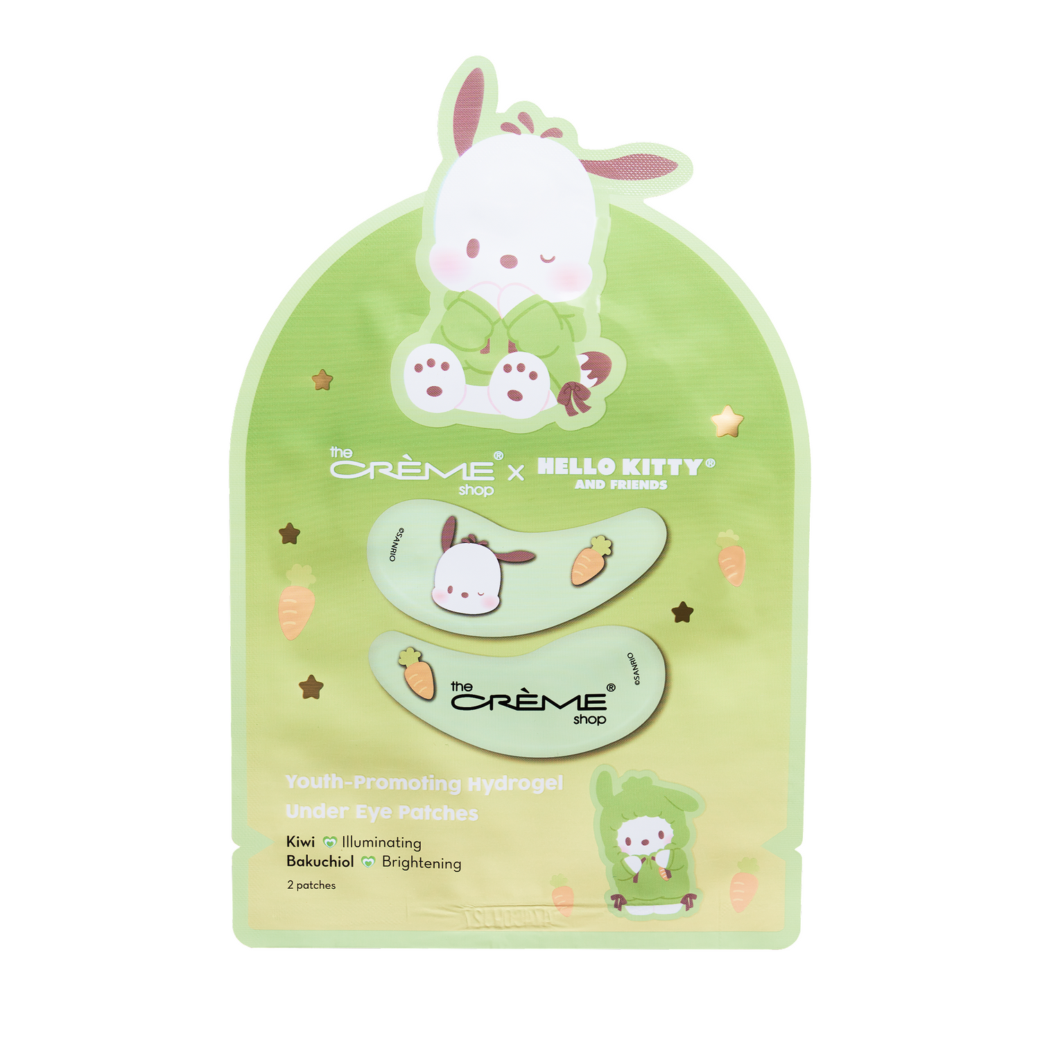[The Crème Shop] Pochacco Hydrogel Under Eye Patches (1ea)