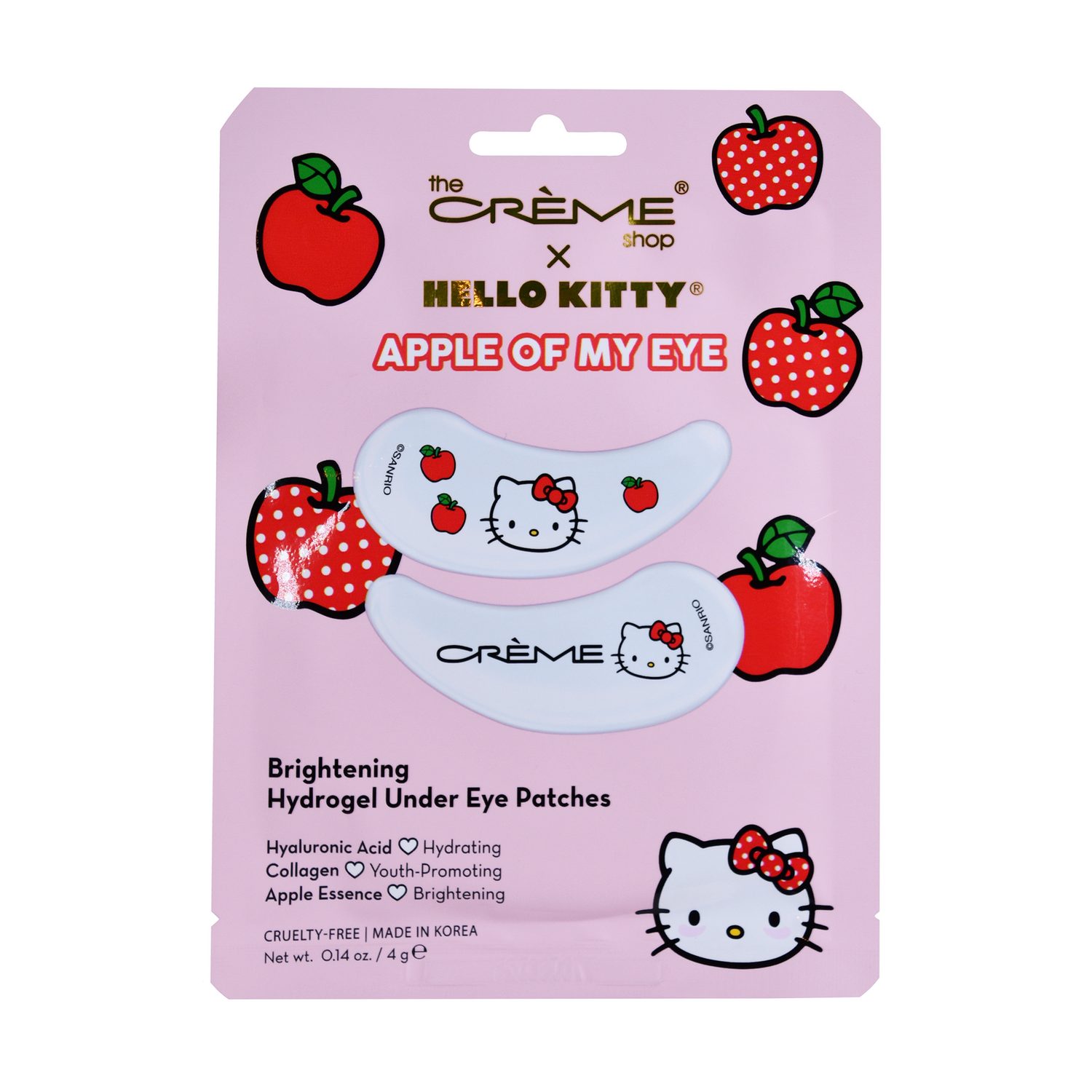 [The Crème Shop] Hello Kitty Hydrogel Under Eye & Patches 