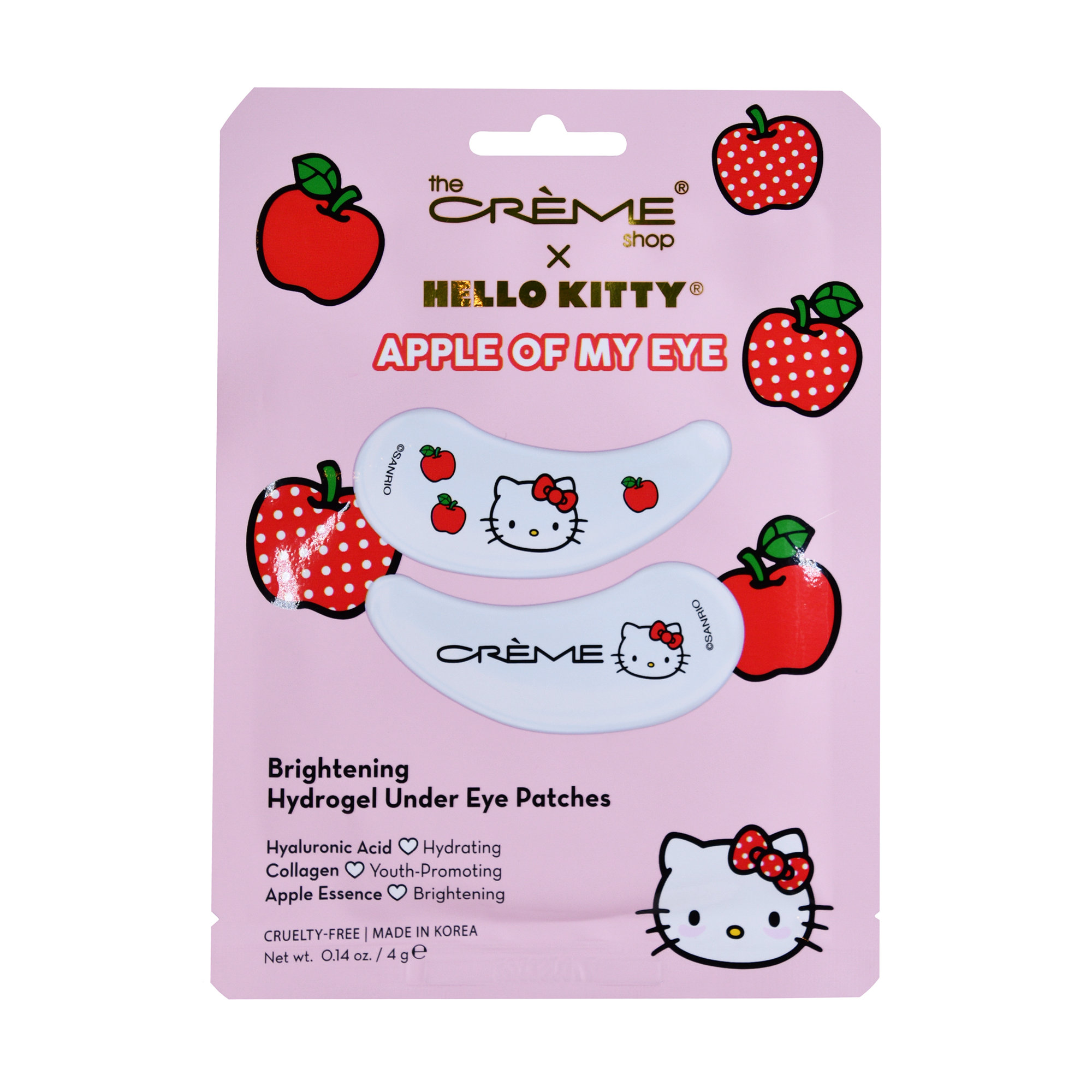 [The Crème Shop] Hello Kitty Hydrogel Under Eye & Patches #Apple of My Eye