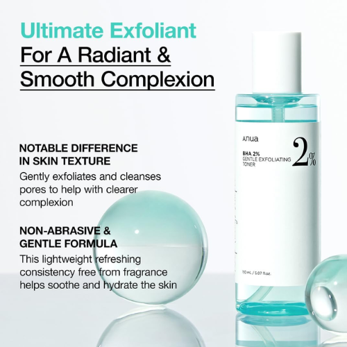 [Anua] *renew* BHA 2% Gentle Exfoliating Toner with Salicylic Acid 150ml