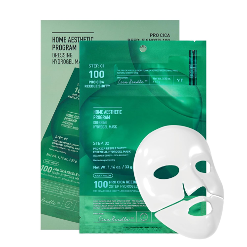 [VT Cosmetics] Pro Cica Reedle Shot 100 2Step Hydrogel Mask (1ea)