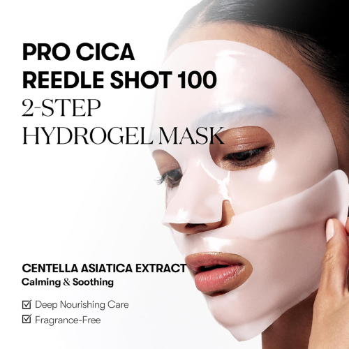 [VT Cosmetics] Pro Cica Reedle Shot 100 2Step Hydrogel Mask (1ea)