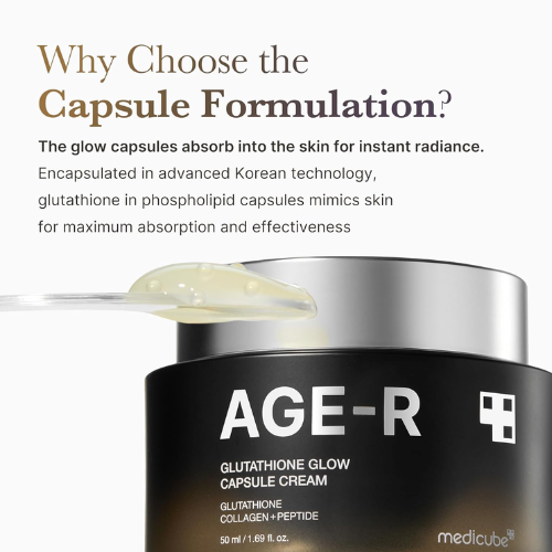 [Medicube] AGE-R Glutathione Glow Capsule Cream 50ml