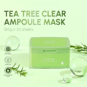 [TIRTIR] Tea Tree Clear Ampoule Mask (30ea)