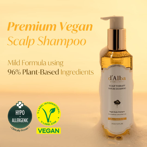 [d'Alba] Professional Repairing Scalp Therapy Serum Shampoo 275ml