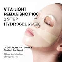 [VT Cosmetics] Vita-Light Reedle Shot 100 2-Step Hydrogel Mask (1ea)