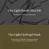 [VT Cosmetics] Vita-Light Reedle Shot 100 2-Step Hydrogel Mask (1ea)