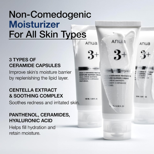 [Anua] 3 Ceramide Panthenol Moisture Barrier Cream 100ml