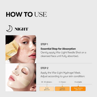 [VT Cosmetics] Vita-Light Reedle Shot 100 2-Step Hydrogel Mask (1ea)