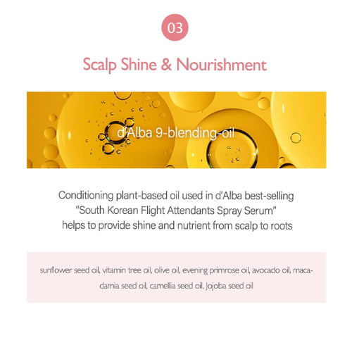 [d'Alba] Professional Reparing Hair Perfume Serum 100ml
