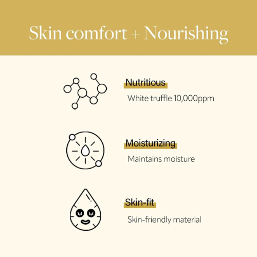 [d'Alba] White Truffle Nourishing Treatment Mask (5ea)