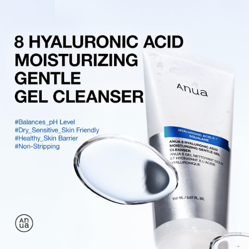 [Anua] 8 Hyaluronic Acid Moisturizing Gentle Gel Cleanser