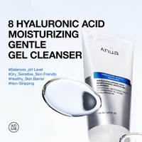 [Anua] 8 Hyaluronic Acid Moisturizing Gentle Gel Cleanser