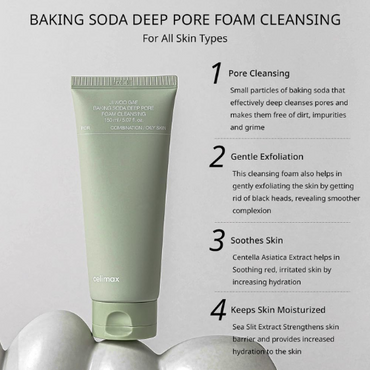 [celimax] Baking Soda Deep Pore Foam Cleansing 150ml