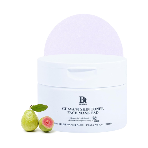 [Benton] Guava 70 Skin Toner Face Mask Pad 210ml (70ea)