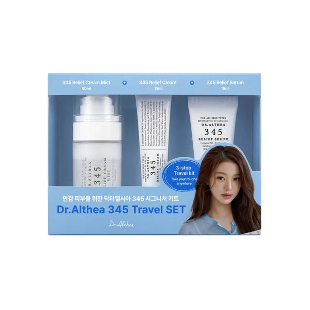 [Dr. Althea] 345 Travel Set (Mist 60ml+Serum 15ml+Cream 15ml)