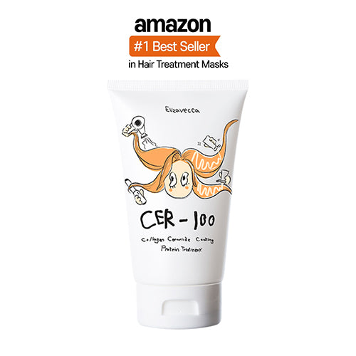 ***[Elizavecca] Tratamiento de Proteínas de Recubrimiento de Ceramida con Colágeno Lácteo