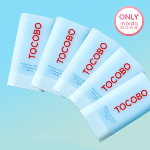 *Special Price* 5EA [TOCOBO] Cotton Airy Sun Stick SPF50 19ml (5ea)