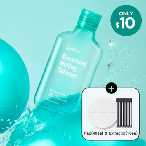 *SPECIAL PRICE*[Jumiso] Blackhead Melting Softner 150ml + Cotton Pad(40pads) + Cotton Swab (10ea)