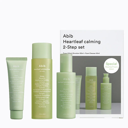 [Abib] Heartleaf Calming 2-step Set