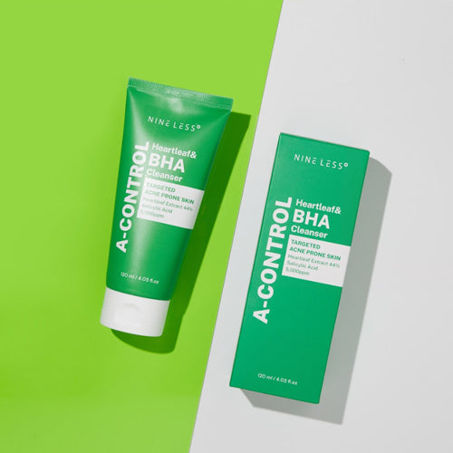 [NINE LESS] A-Control Heartleaf & BHA Cleanser 120ml