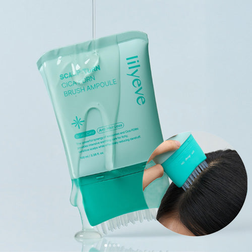 [lilyeve] Scalp:Turn Cica PDRN Brush Ampoule 100ml