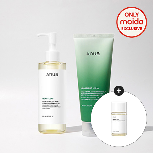 *SPECIAL PRICE* [Anua] Heartleaf Pore Purifying Duo (Oil & Foam)