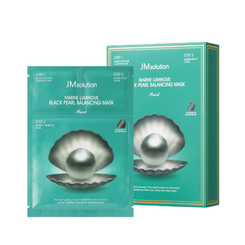 [JMsolution] Marine Luminous Black Pearl Balancing Mask Plus Pearl (10ea)