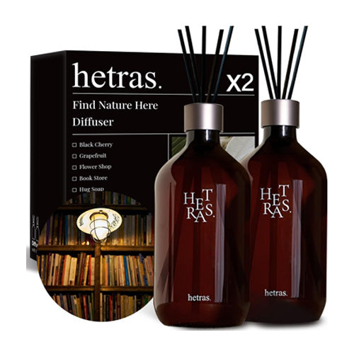 [hetras] Premium Diffuser (500ml*2ea) (15 types)