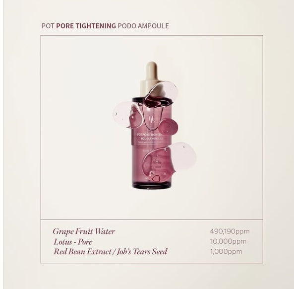 [HEVEBLUE] Pot Pore Tightening Podo Ampoule 52ml