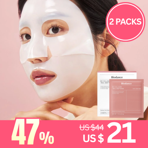2PACKS [Biodance] Bio-Collagen Real Deep Mask (4ea*2) *Special Price*