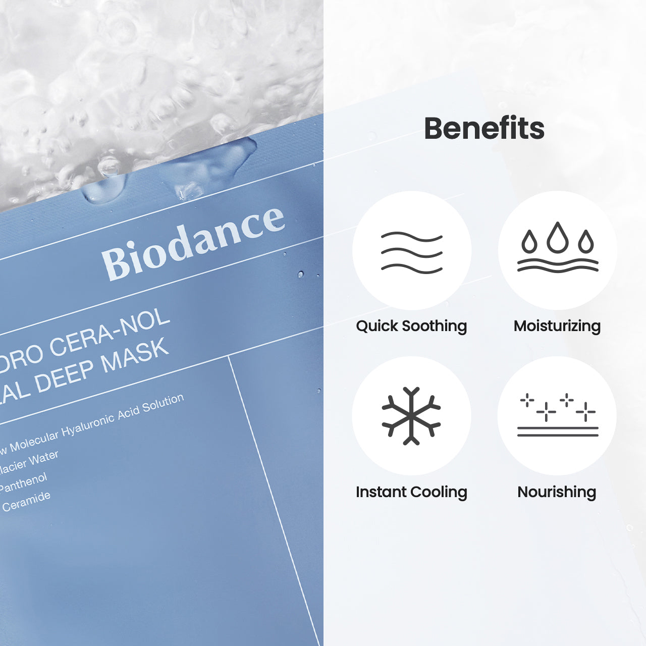 *SPECIAL PRICE*[Biodance] Collagen+Cera-nol Real Deep Mask Set (4ea *2)