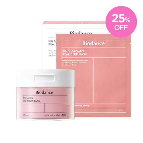 [Biodance] Collagen Mask & Gel Toner Pads Set