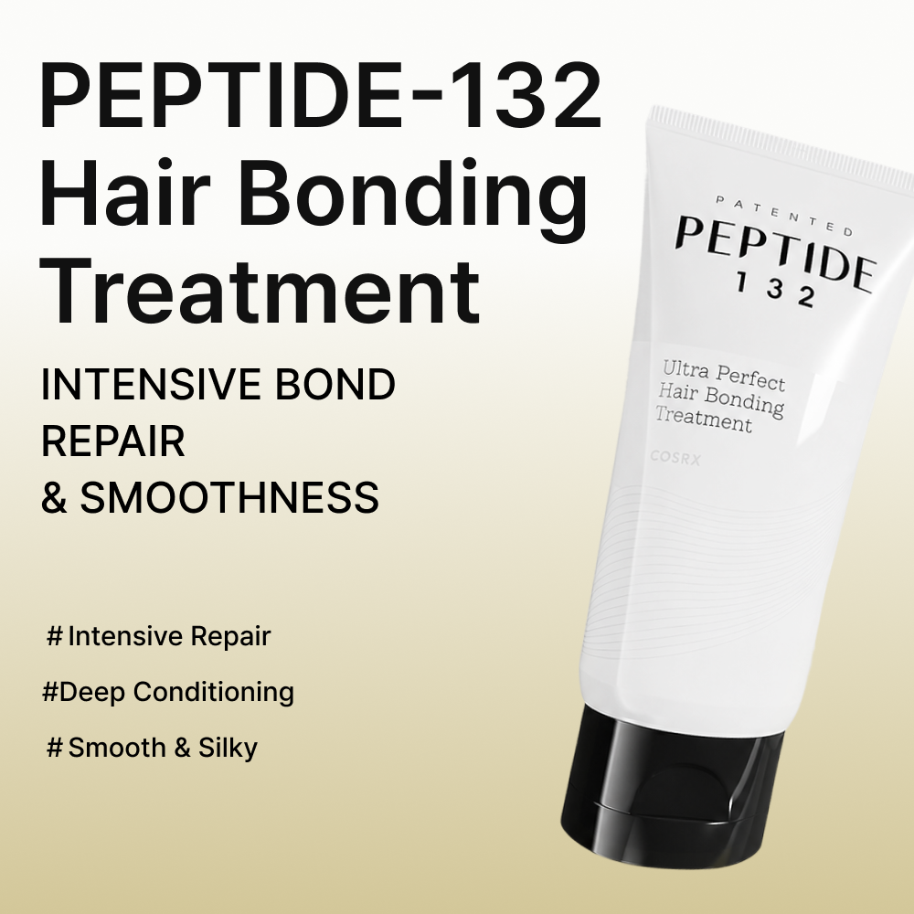MOIDA SET [COSRX] PEPTIDE-132 Ultra Perfect Hair Care Set for Damaged & Frizzy Hair (Shampoo + Serum + Treatment) *Special Price*