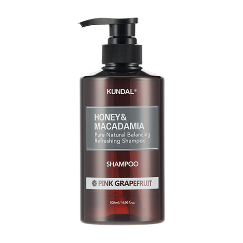 [KUNDAL] Honey & Macadamia Natural Shampoo 500ml (7 types)