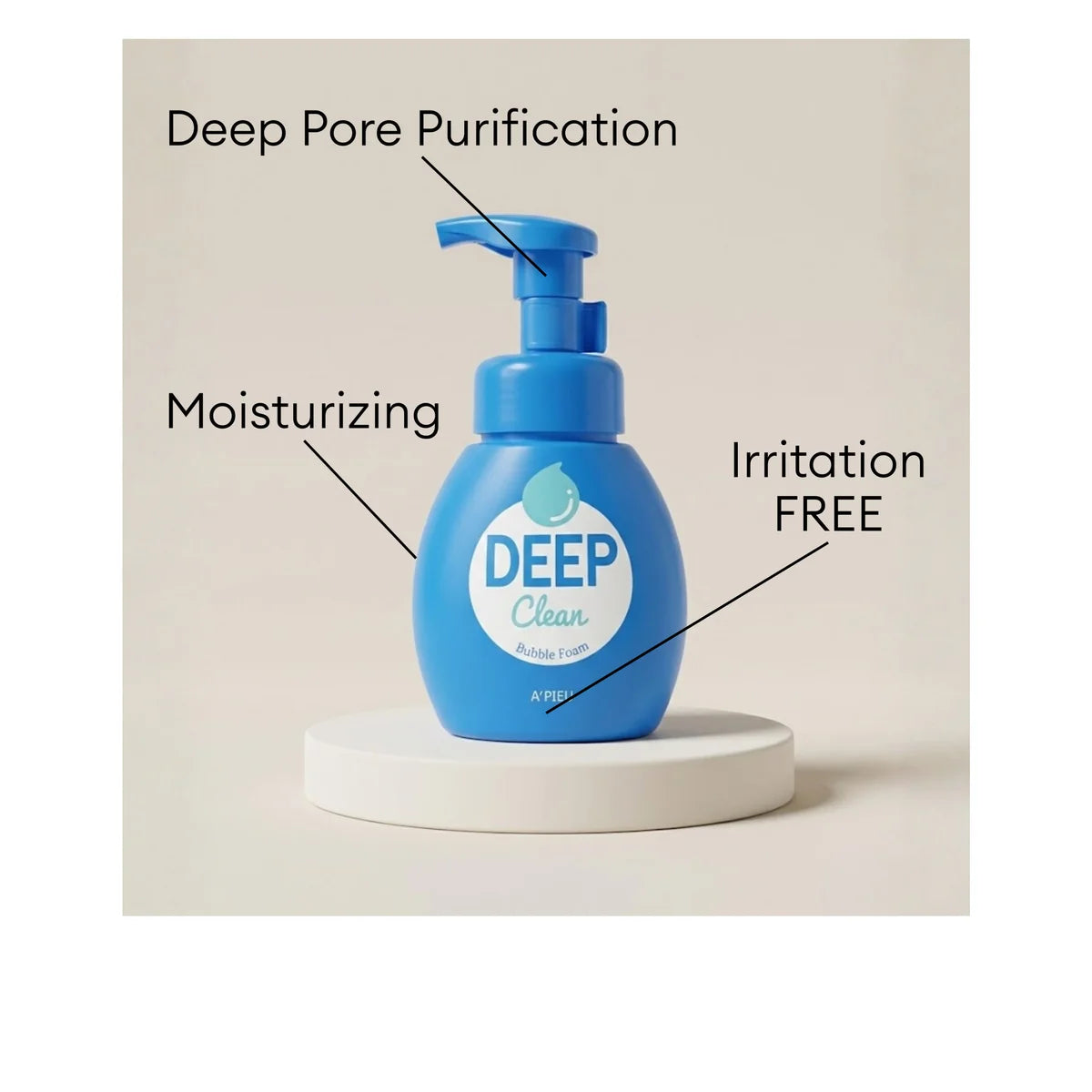 [A'pieu] Deep Clean Foam Bubble Foam 200ml