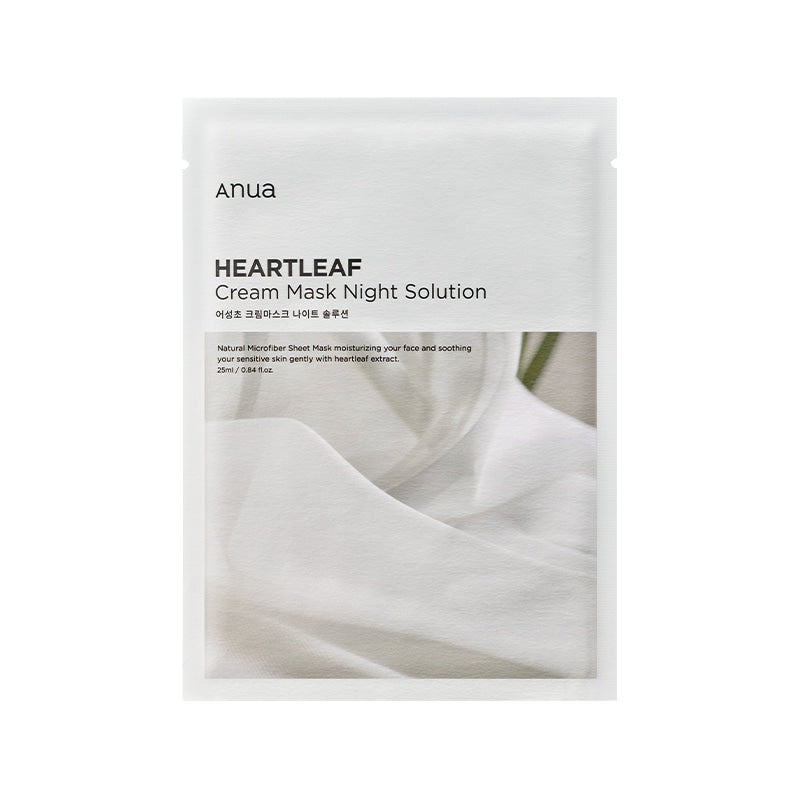 [Anua] Heartleaf Cream Mask Night Solution (1ea)