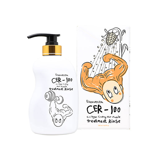 [Elizavecca] (Renew) Collagen Coating Hair Muscle Treatment Rinse (CER-100) 500ml